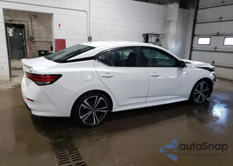 2021 Nissan Sentra Sr из США, поврежденный, VIN 3N1AB8DV2MY315349